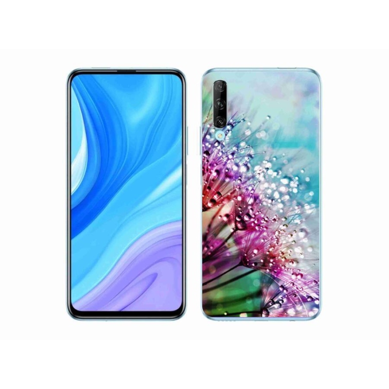 Gelový kryt mmCase na mobil Honor 9X Pro - barevné květy