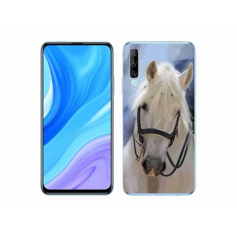 Gelový kryt mmCase na mobil Honor 9X Pro - bílý kůň