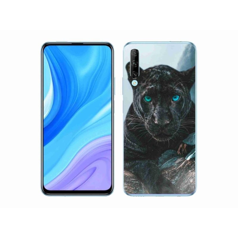 Gelový kryt mmCase na mobil Honor 9X Pro - černý panter