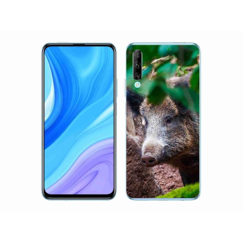 Gelový kryt mmCase na mobil Honor 9X Pro - divoké prase