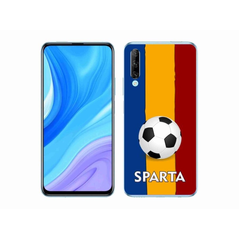 Gelový kryt mmCase na mobil Honor 9X Pro - fotbal 1