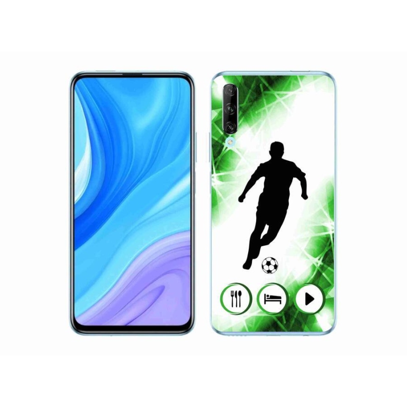 Gelový kryt mmCase na mobil Honor 9X Pro - fotbalista