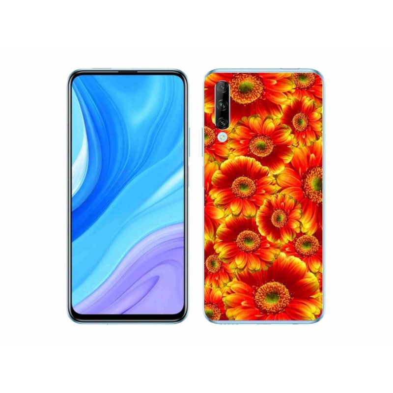 Gelový kryt mmCase na mobil Honor 9X Pro - gerbera 1