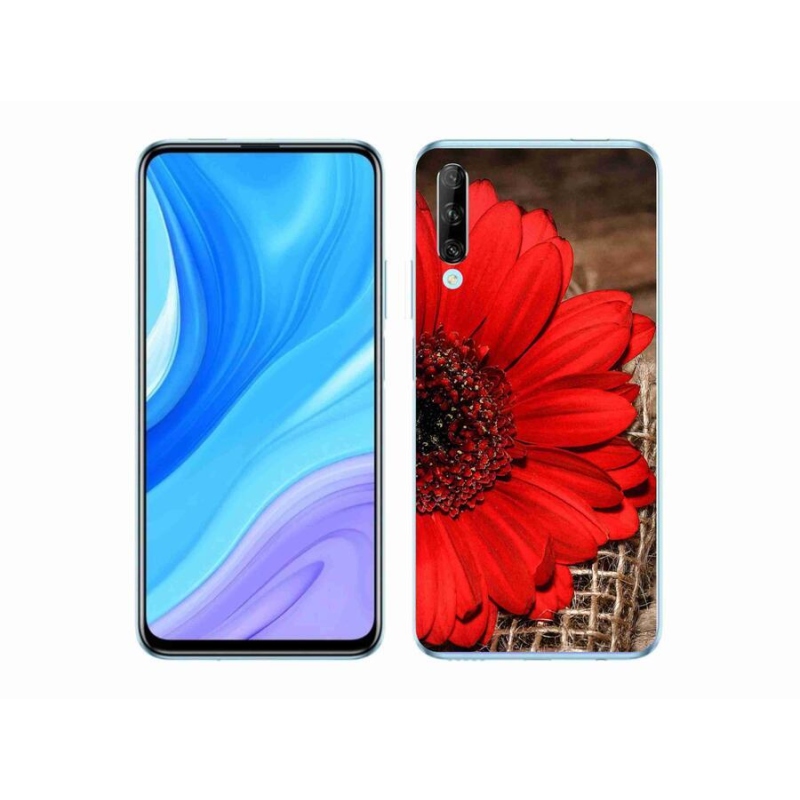 Gelový kryt mmCase na mobil Honor 9X Pro - gerbera