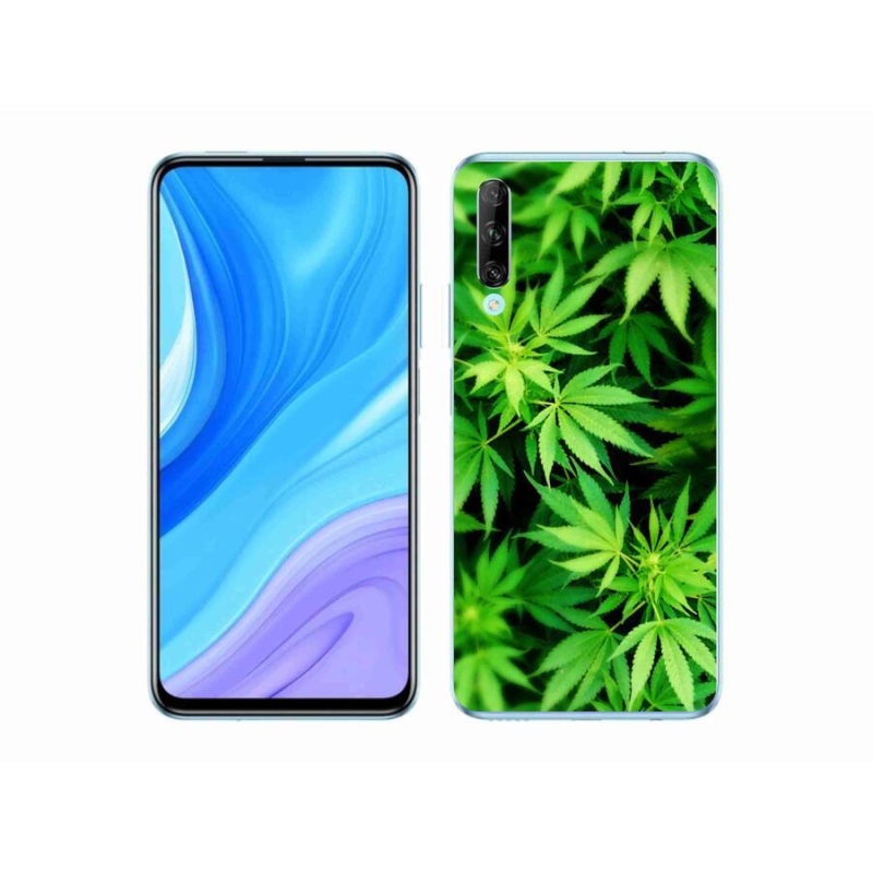 Gelový kryt mmCase na mobil Honor 9X Pro - konopí 3