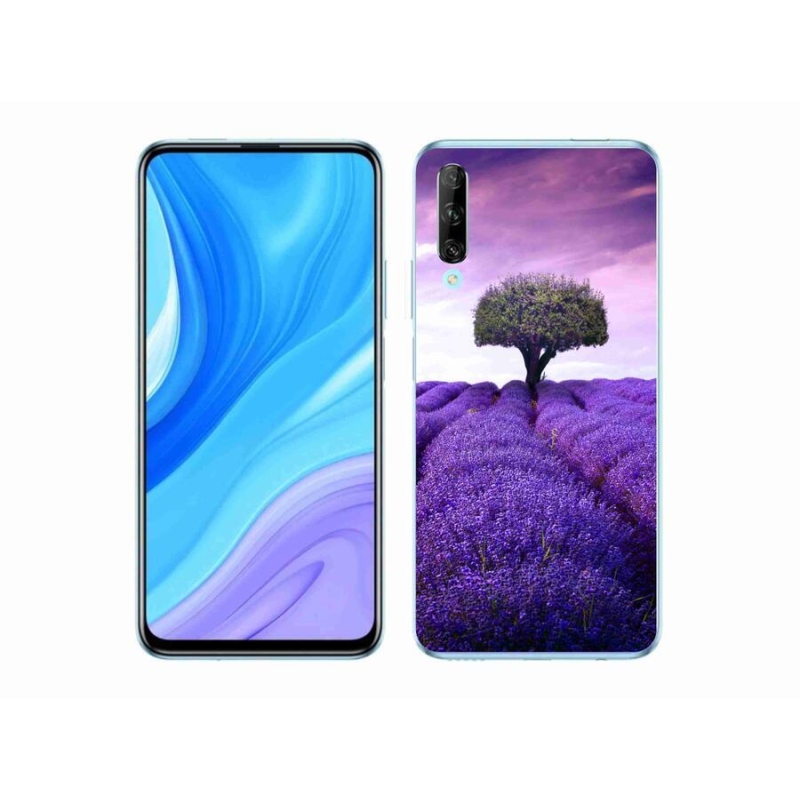 Gelový kryt mmCase na mobil Honor 9X Pro - levandulová louka