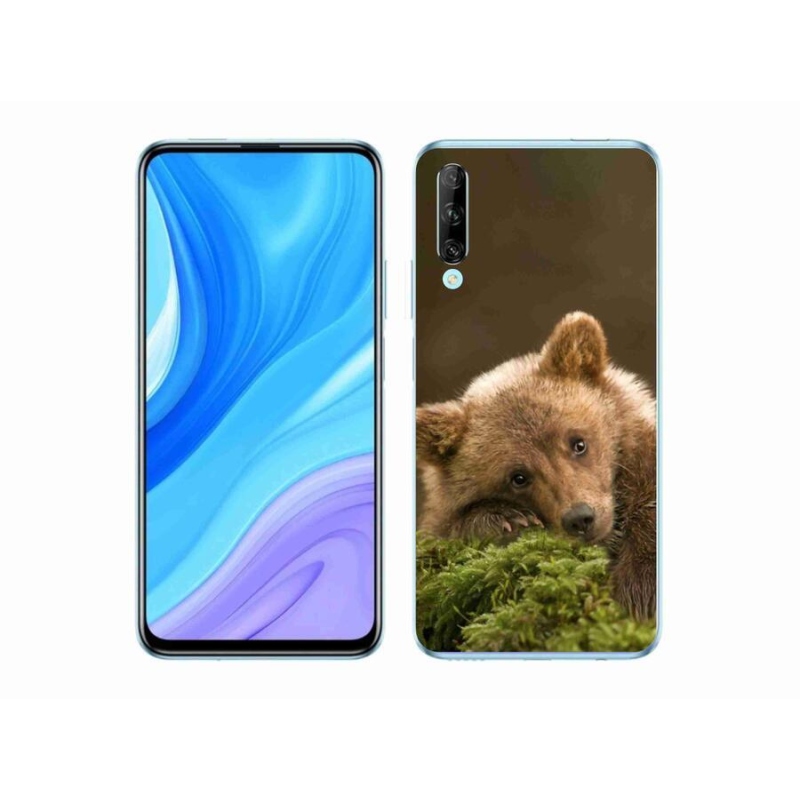 Gelový kryt mmCase na mobil Honor 9X Pro - medvěd