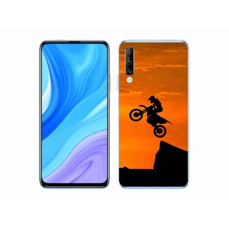 Gelový kryt mmCase na mobil Honor 9X Pro - motocross