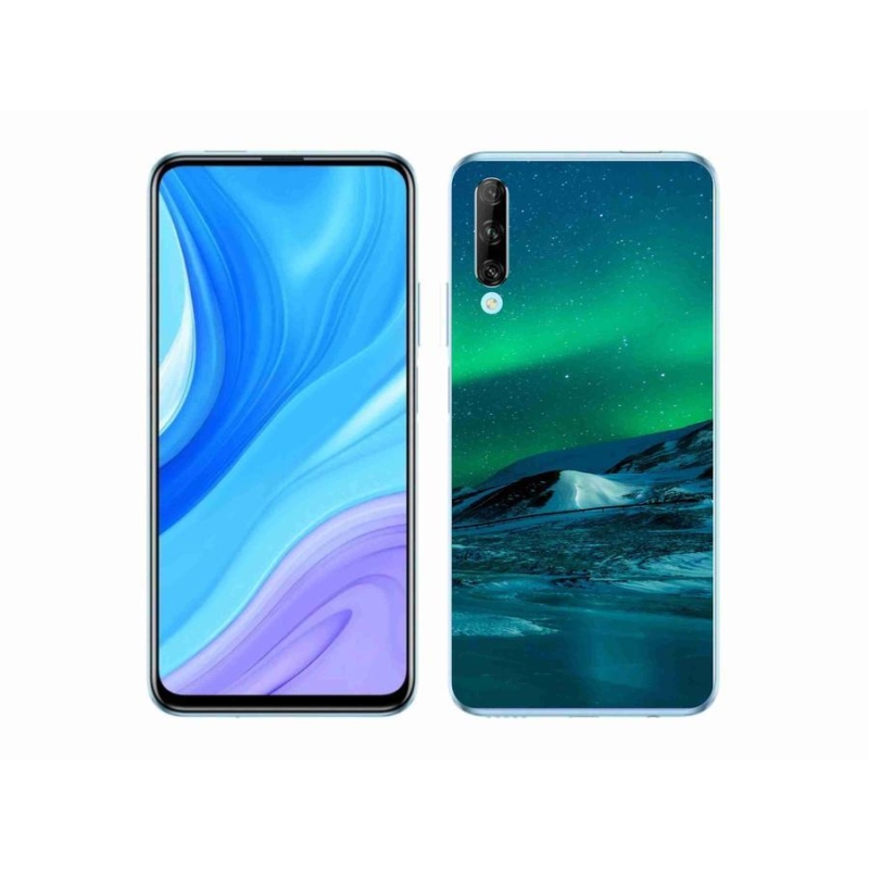 Gelový kryt mmCase na mobil Honor 9X Pro - polární záře