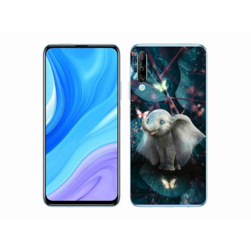 Gelový kryt mmCase na mobil Honor 9X Pro - roztomilý slon