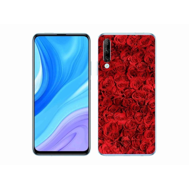 Gelový kryt mmCase na mobil Honor 9X Pro - růže