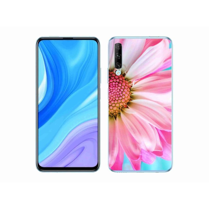 Gelový kryt mmCase na mobil Honor 9X Pro - růžová květina