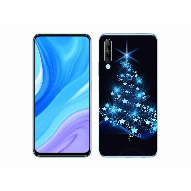 Gelový kryt mmCase na mobil Honor 9X Pro - vánoční stromek