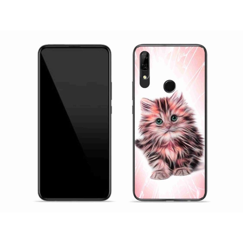 Gelový kryt mmCase na mobil Honor 9X - roztomilé kotě