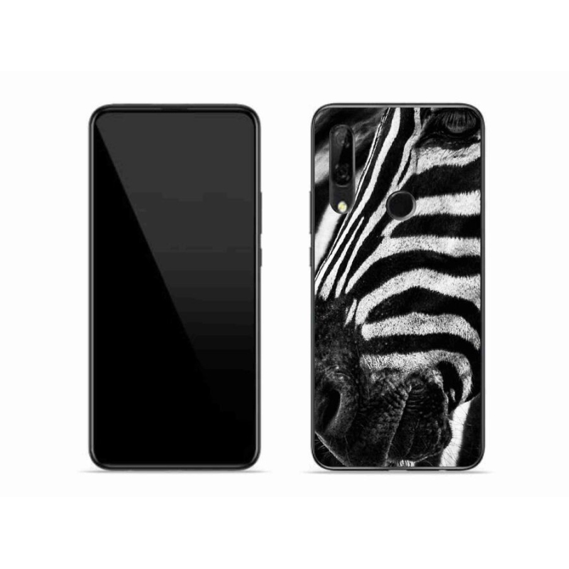 Gelový kryt mmCase na mobil Honor 9X - zebra