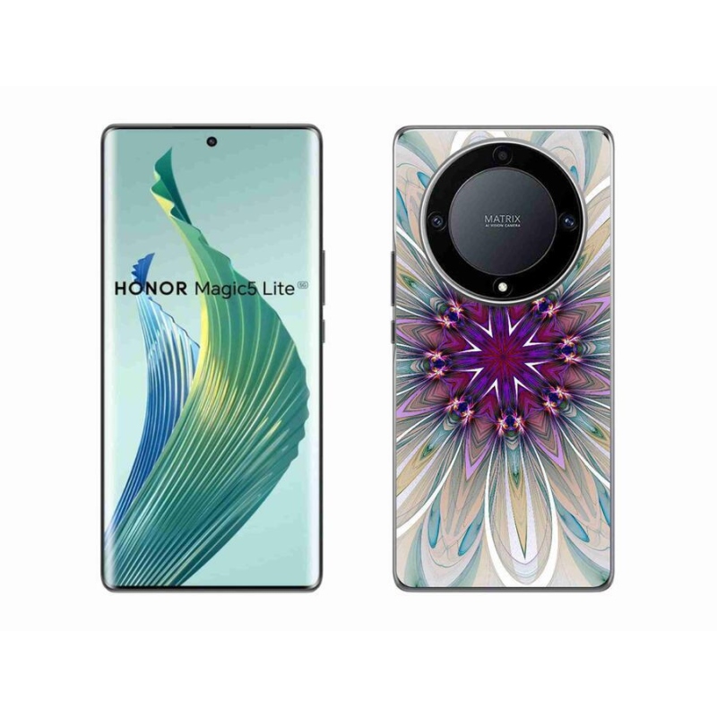 Gelový kryt mmCase na mobil Honor Magic 5 Lite 5G - abstrakt 10