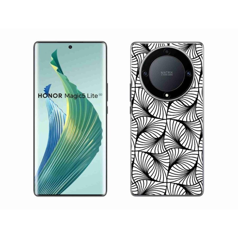 Gelový kryt mmCase na mobil Honor Magic 5 Lite 5G - abstrakt 11