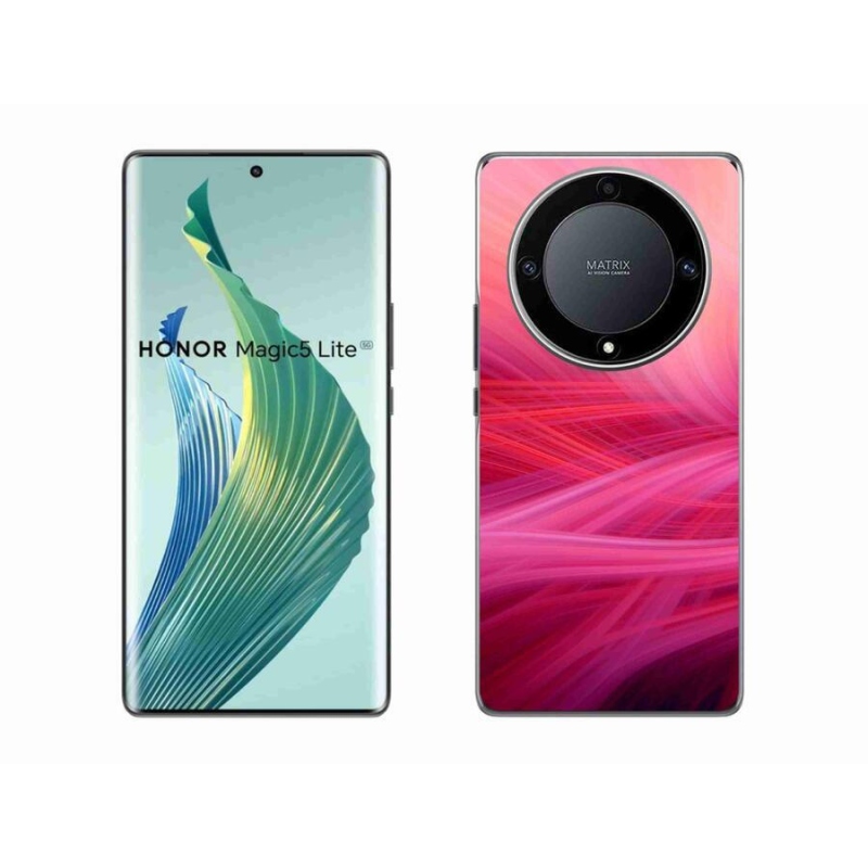 Gelový kryt mmCase na mobil Honor Magic 5 Lite 5G - abstrakt 13