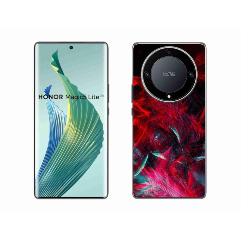 Gelový kryt mmCase na mobil Honor Magic 5 Lite 5G - abstrakt 16