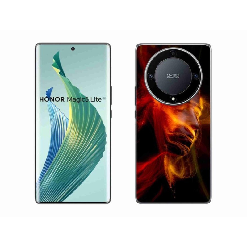 Gelový kryt mmCase na mobil Honor Magic 5 Lite 5G - abstrakt 18