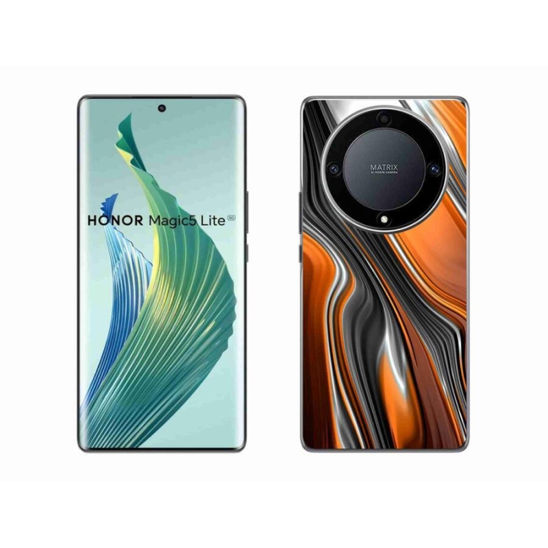 Gelový kryt mmCase na mobil Honor Magic 5 Lite 5G - abstrakt 3