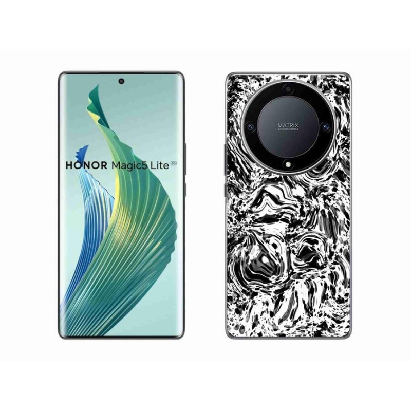 Gelový kryt mmCase na mobil Honor Magic 5 Lite 5G - abstrakt 4