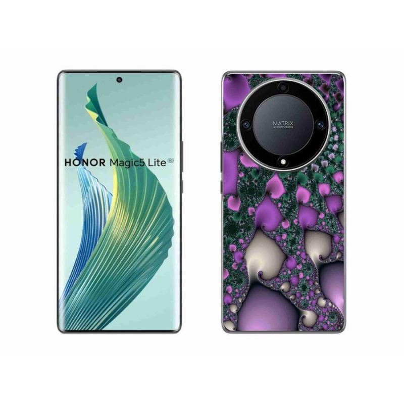 Gelový kryt mmCase na mobil Honor Magic 5 Lite 5G - abstrakt 7