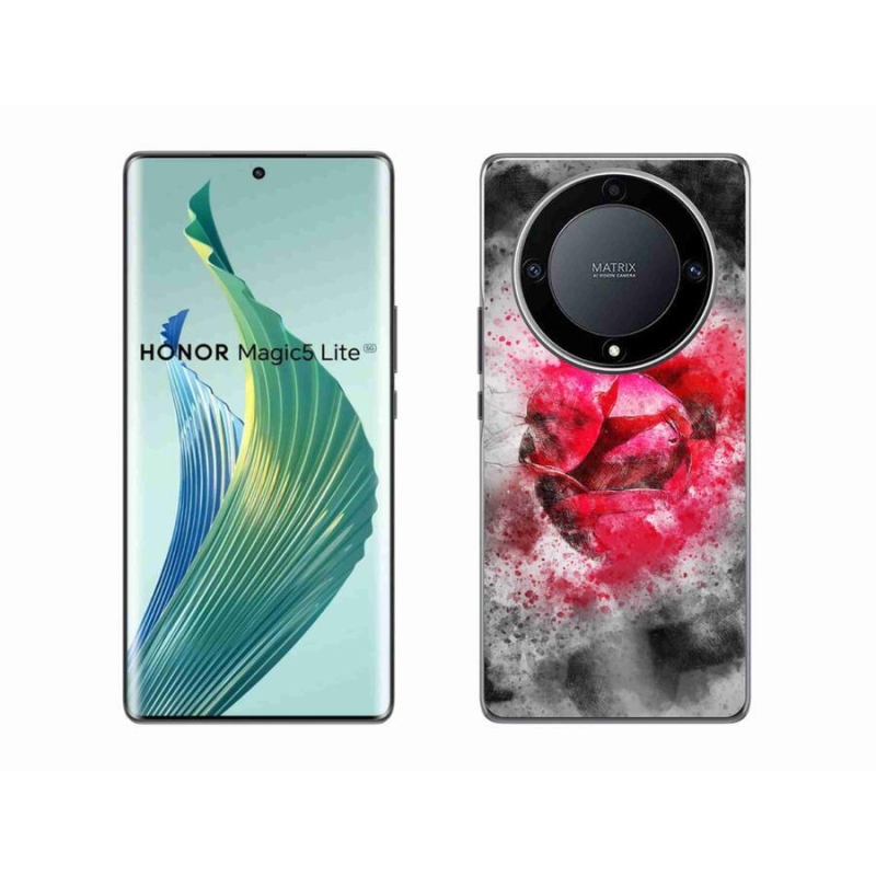 Gelový kryt mmCase na mobil Honor Magic 5 Lite 5G - abstrakt 9
