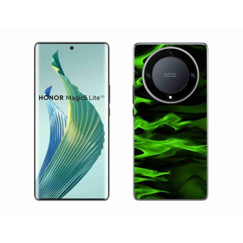 Gelový kryt mmCase na mobil Honor Magic 5 Lite 5G - abstraktní vzor 10