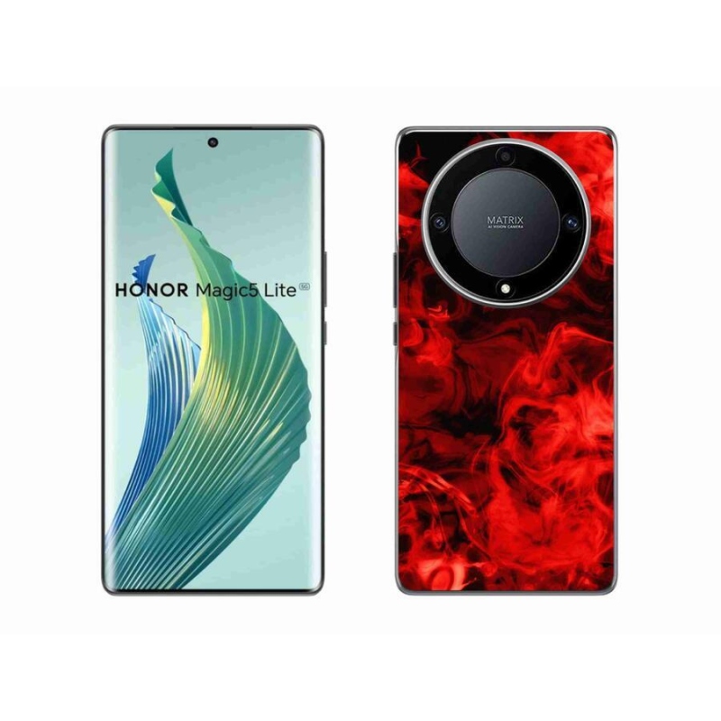 Gelový kryt mmCase na mobil Honor Magic 5 Lite 5G - abstraktní vzor 11