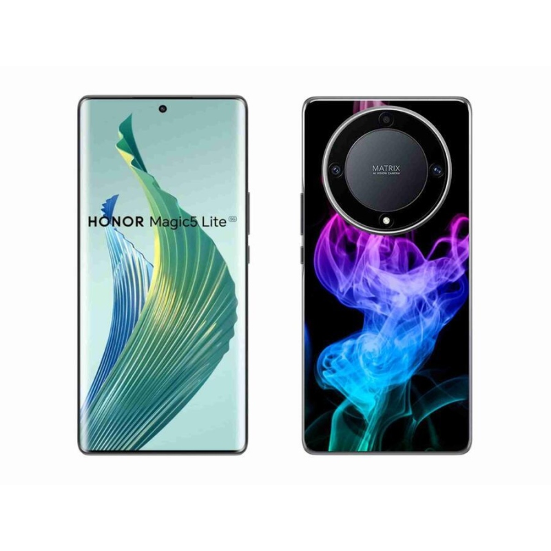 Gelový kryt mmCase na mobil Honor Magic 5 Lite 5G - abstraktní vzor 8