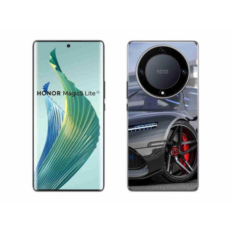 Gelový kryt mmCase na mobil Honor Magic 5 Lite 5G - auto 5