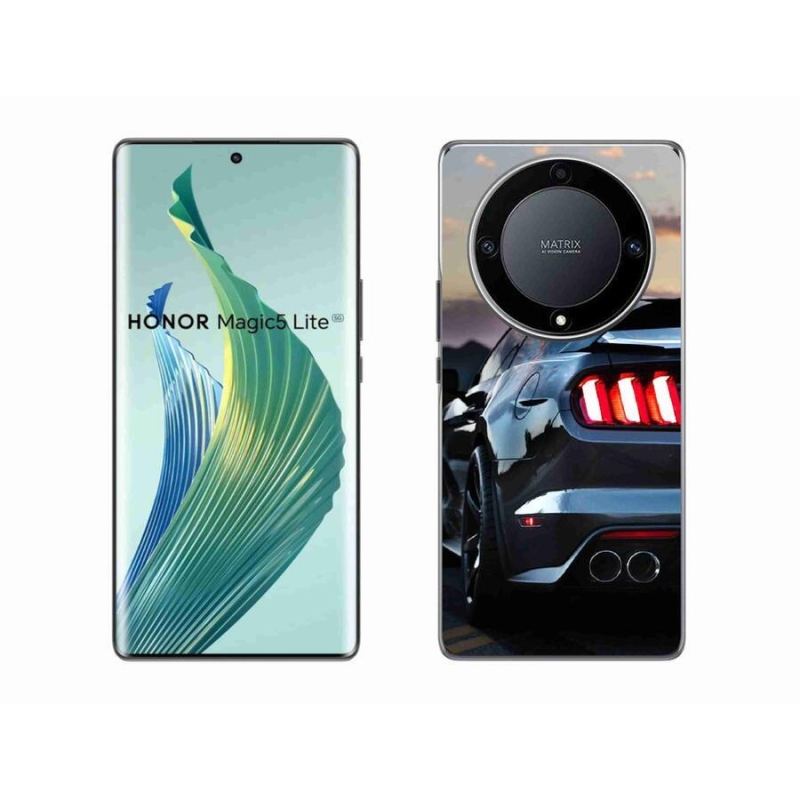 Gelový kryt mmCase na mobil Honor Magic 5 Lite 5G - auto 7