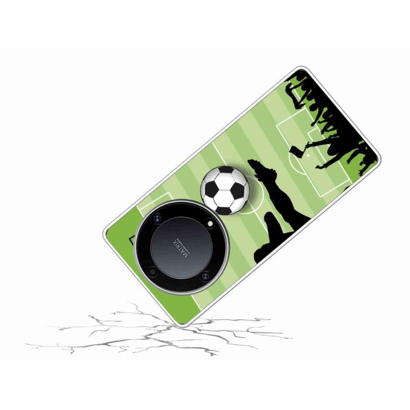 Gelový kryt mmCase na mobil Honor Magic 5 Lite 5G - fotbal 3