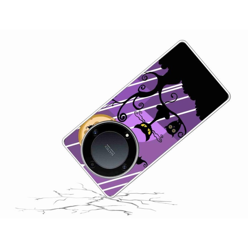 Gelový kryt mmCase na mobil Honor Magic 5 Lite 5G - halloween