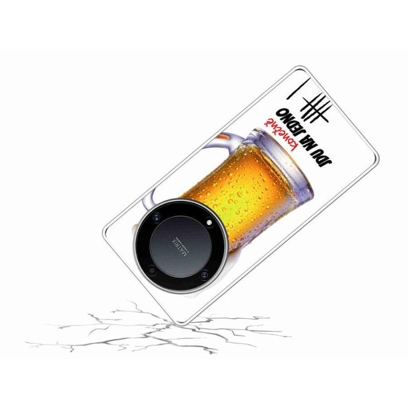 Gelový kryt mmCase na mobil Honor Magic 5 Lite 5G - jdu na jedno
