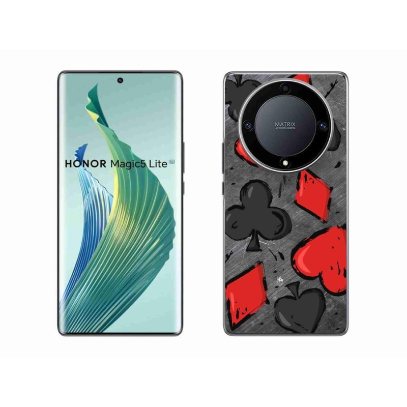 Gelový kryt mmCase na mobil Honor Magic 5 Lite 5G - karta 1