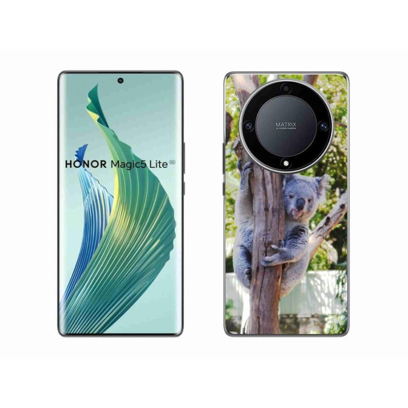 Gelový kryt mmCase na mobil Honor Magic 5 Lite 5G - koala