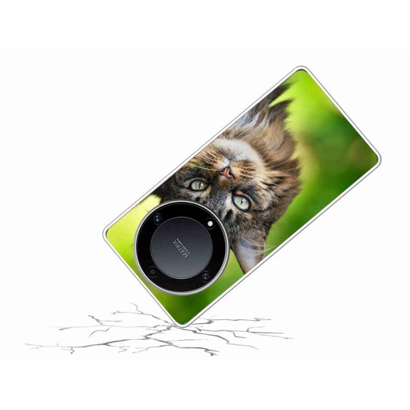 Gelový kryt mmCase na mobil Honor Magic 5 Lite 5G - kočka 3