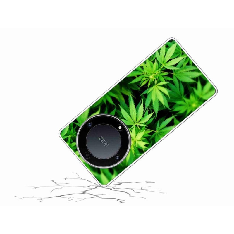 Gelový kryt mmCase na mobil Honor Magic 5 Lite 5G - konopí 3