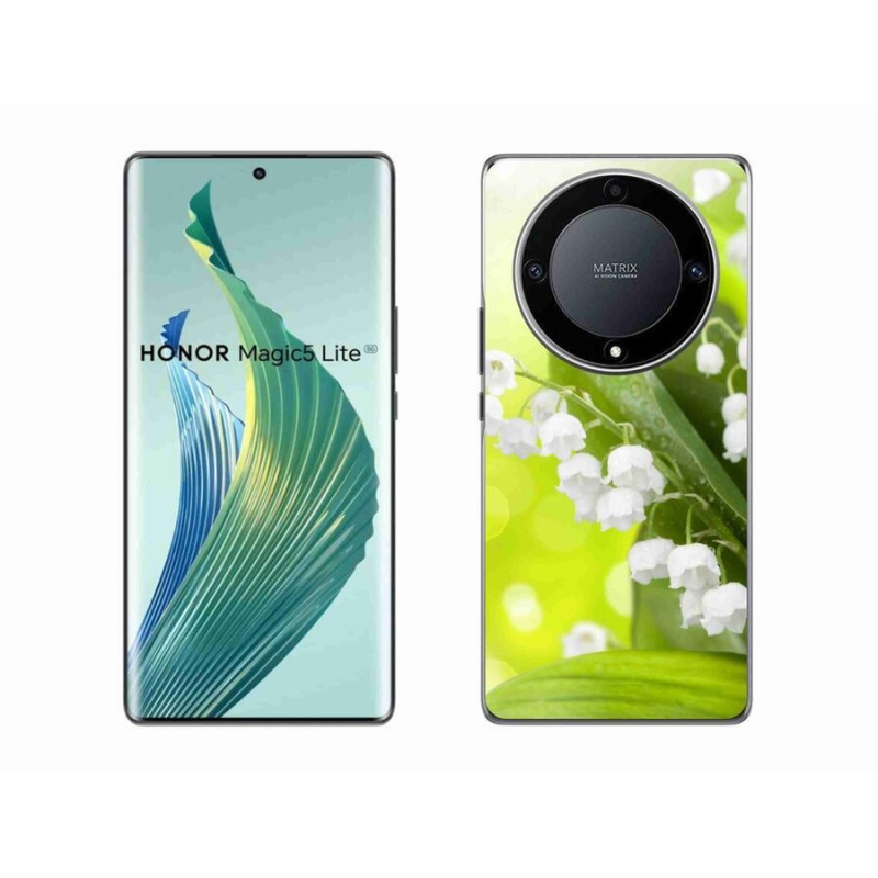 Gelový kryt mmCase na mobil Honor Magic 5 Lite 5G - konvalinka