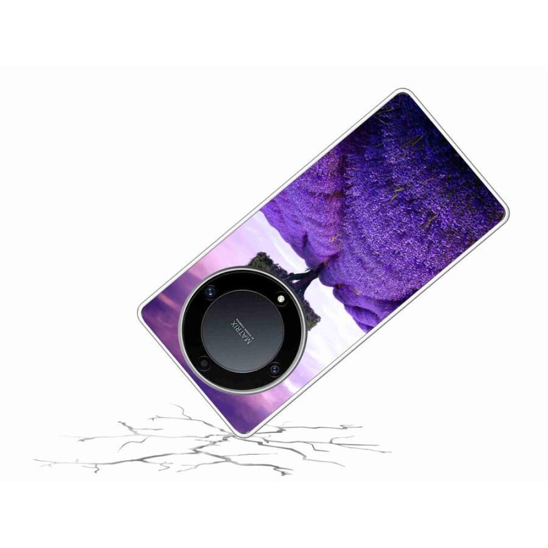 Gelový kryt mmCase na mobil Honor Magic 5 Lite 5G - levandulová louka