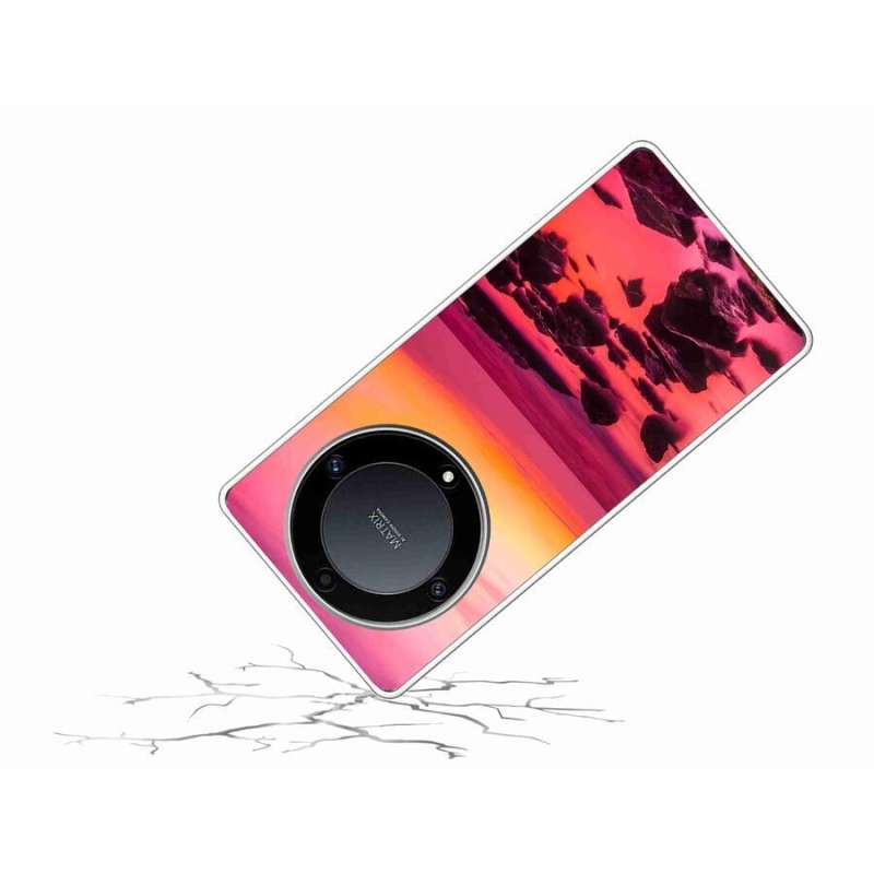 Gelový kryt mmCase na mobil Honor Magic 5 Lite 5G - moře a záře
