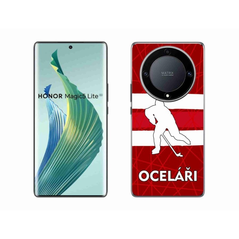Gelový kryt mmCase na mobil Honor Magic 5 Lite 5G - Oceláři