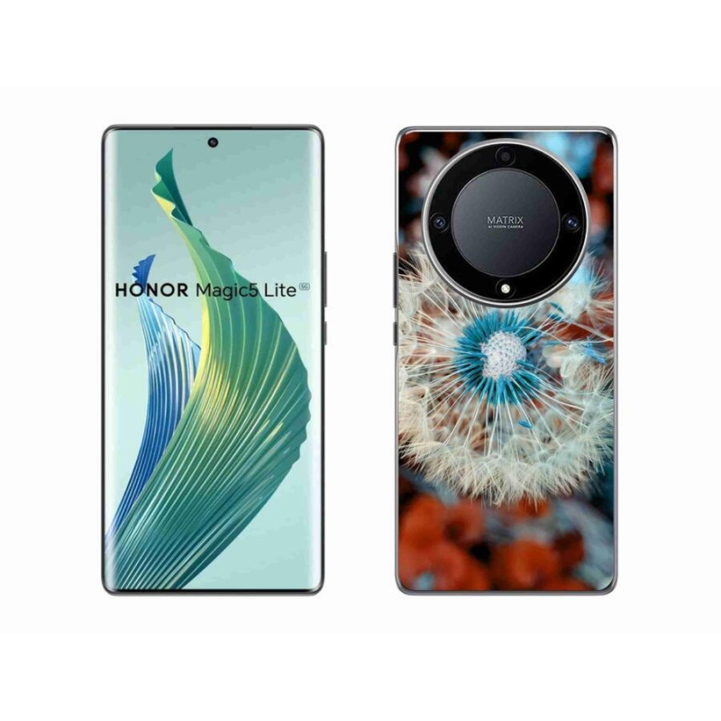 Gelový kryt mmCase na mobil Honor Magic 5 Lite 5G - odkvetlá pampeliška 1