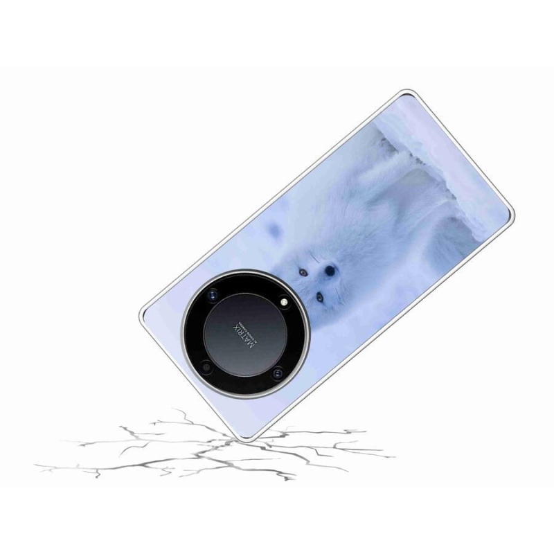 Gelový kryt mmCase na mobil Honor Magic 5 Lite 5G - polární liška