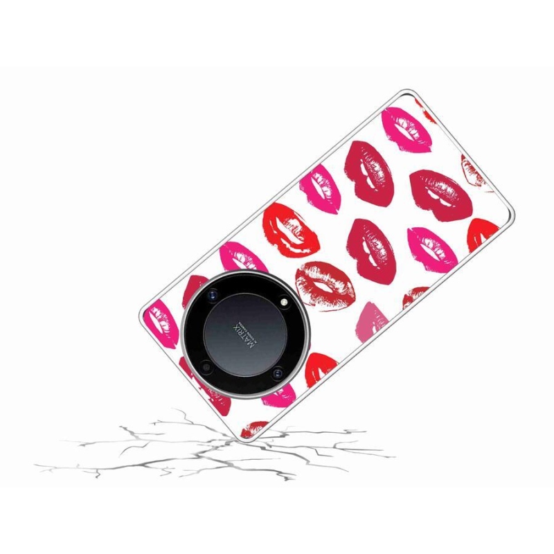 Gelový kryt mmCase na mobil Honor Magic 5 Lite 5G - rty