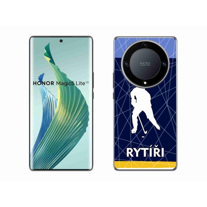 Gelový kryt mmCase na mobil Honor Magic 5 Lite 5G - Rytíři