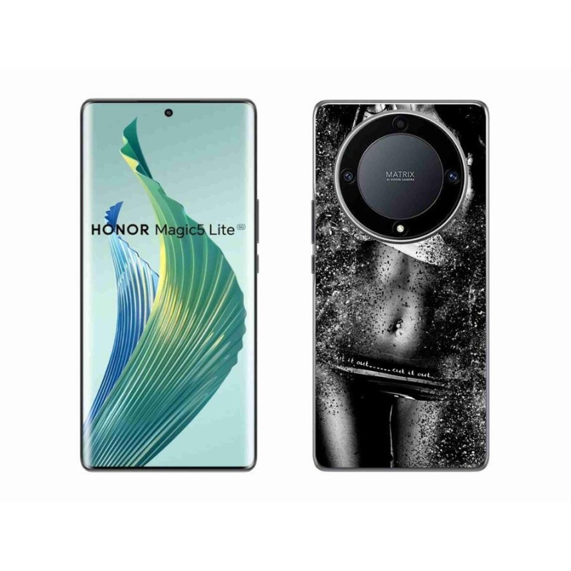 Gelový kryt mmCase na mobil Honor Magic 5 Lite 5G - sexy žena 1