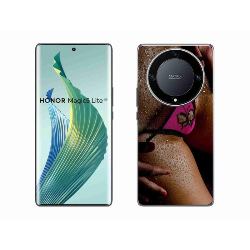 Gelový kryt mmCase na mobil Honor Magic 5 Lite 5G - sexy žena